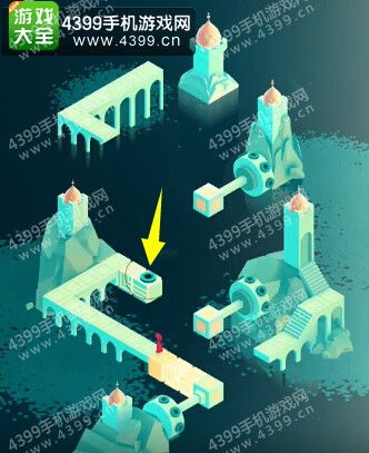 念碑谷游戏攻略大全(念碑谷第五关怎么过)